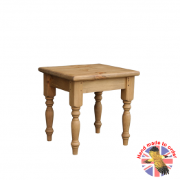 Cottage Pine Solid Wood Top Dressing Stool